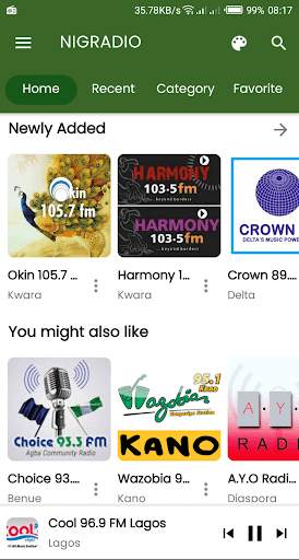 NigRadio - All Nigeria Radio Stations App screenshot 1