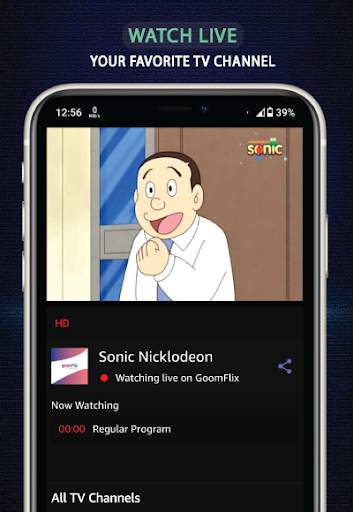 GoomFlix - Live TV, Movies, Shows & More 3 تصوير الشاشة