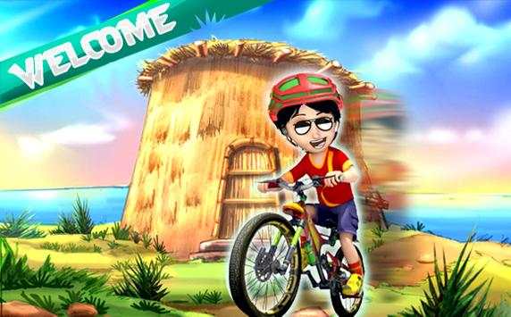 🚲 Shivaa and bicycle game screenshot 1