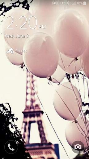 Girly Lock Screens 8 تصوير الشاشة