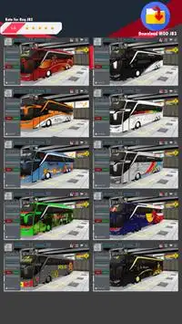Livery Bussid Mod Bus screenshot 2