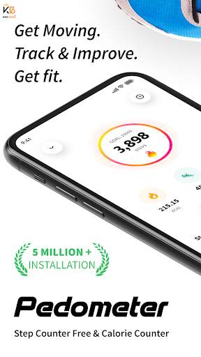 Step Counter : Pedometer King screenshot 1