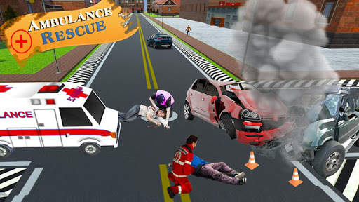 Ambulance Rescue Simulator: Emergency Drive screenshot 3