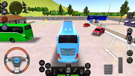 3D 버스 게임 버스 시뮬레이터 screenshot 2
