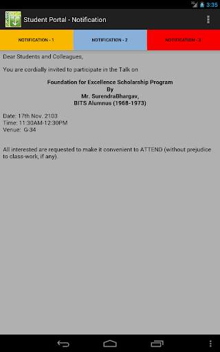 Student Portal screenshot 8