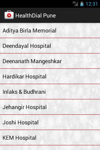 HealthDial Pune screenshot 2