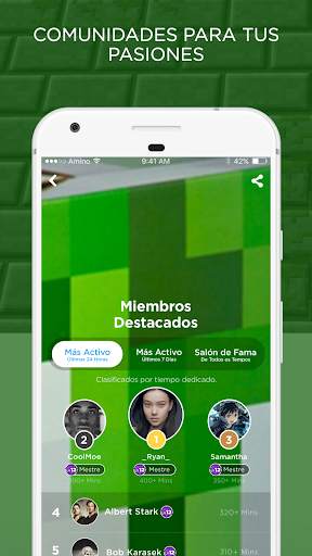 Crafters Amino para Minecraft en Español screenshot 5