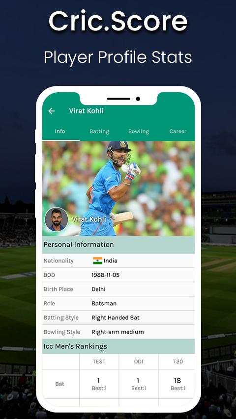 Cricbuzz & Live Line & Cricket  ESPNCricinfo screenshot 6