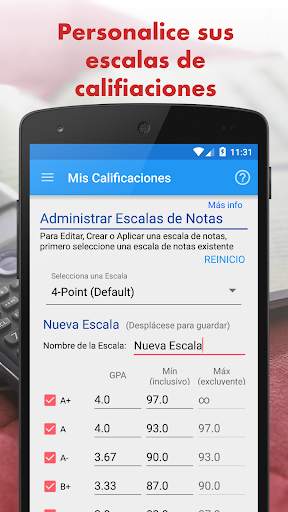 Mis Calificaciones screenshot 3