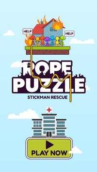 Rope Puzzle: Stickman Rescue screenshot 6