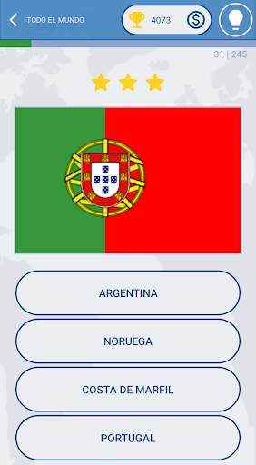 Juego de banderas del mundo screenshot 3