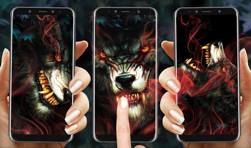Blood King Wolf Live Wallpapers screenshot 3