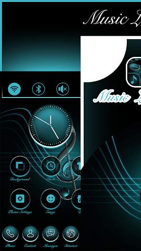 Music Launcher Theme screenshot 4