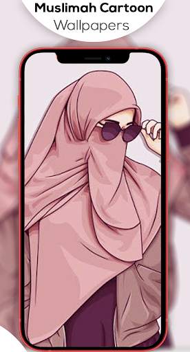 Muslimah Cartoon Wallpapers HD screenshot 4