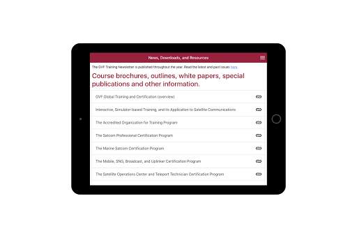 GVF Knowledge Center screenshot 16