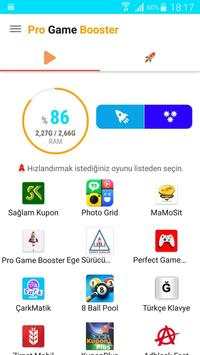 Pro Game Booster скриншот 2