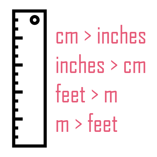 Distance unit conversion table أيقونة