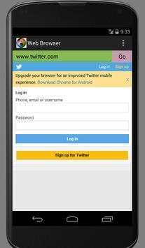 Web Browser screenshot 2