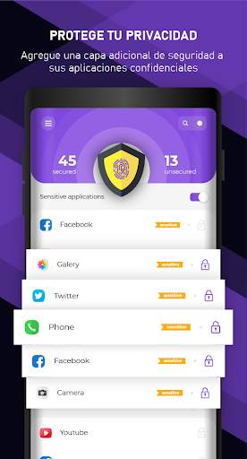 AppLock Bloqueo Pantalla Huella Dactilar Galería screenshot 1