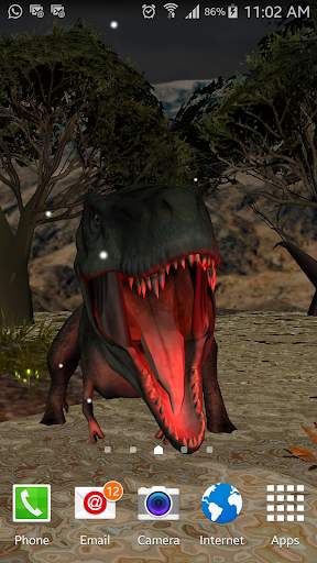 T-Rex King Dinosaur Lwp Lite screenshot 1