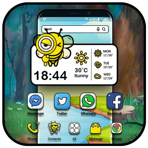 Cute launcher theme &wallpaper release_2.2.7