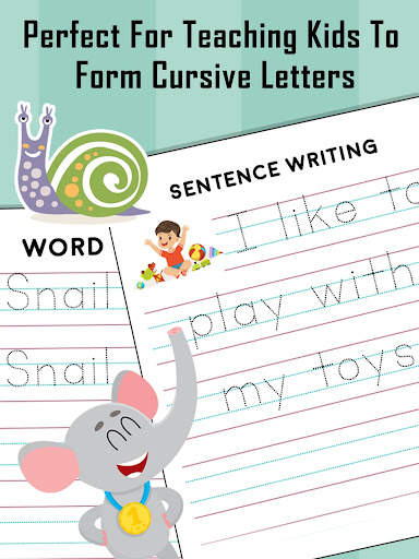 Kids Learn Cursive ABC Writing screenshot 7