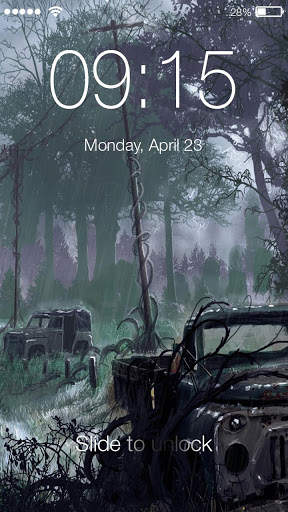 Chernobyl Stalker 4K PIN Lock screenshot 1