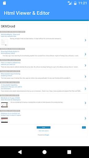 Html Viewer And Editor screenshot 4