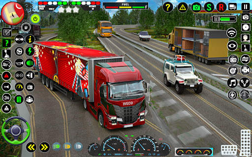 Euro Truck Driving Sim 3D screenshot 8