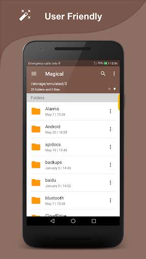 Magical File Manager , Manage files easily & fast screenshot 1