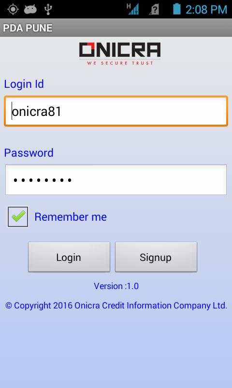 PDA VODAFONE screenshot 1