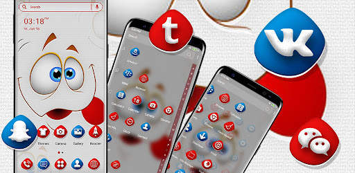 Funny Face Launcher Theme screenshot 5