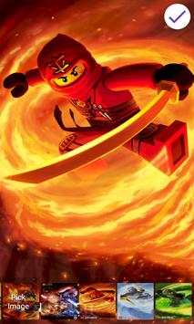 Ninjago Lock Screen Lego screenshot 8