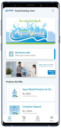 Aqua World App screenshot 2