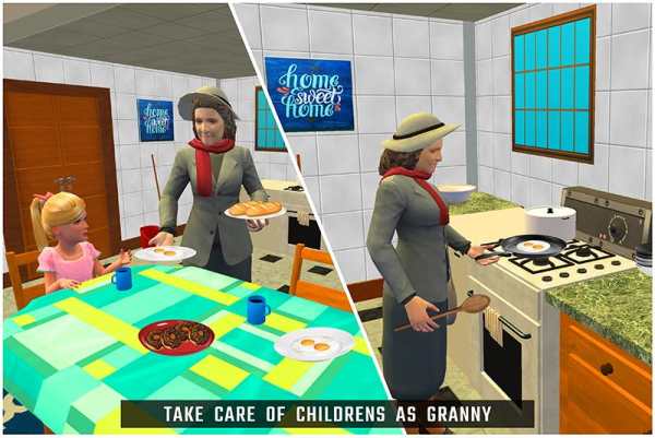 Granny simulator: Virtual Granny Life simulator screenshot 3