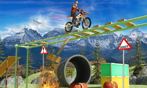 Stuntman Bike Racing Trail Tricky Master screenshot 4