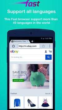 fast Web Browser & Fast Explorer 2018 screenshot 2