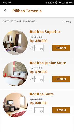 Roditha Hotel Banjarbaru screenshot 3