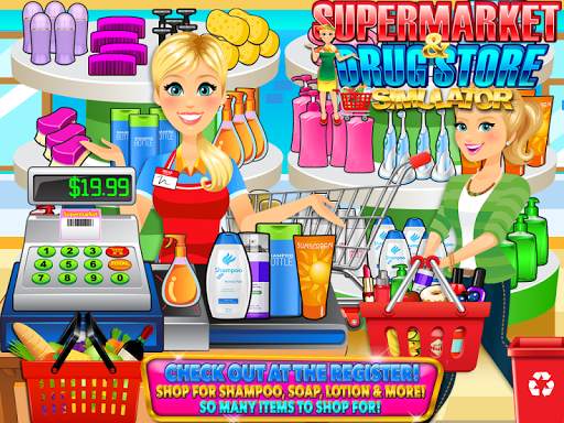 Supermarket Drugstore Cashier screenshot 1