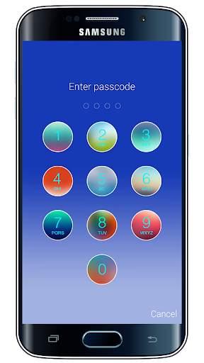 Colorful Keypad Lock Screen screenshot 4
