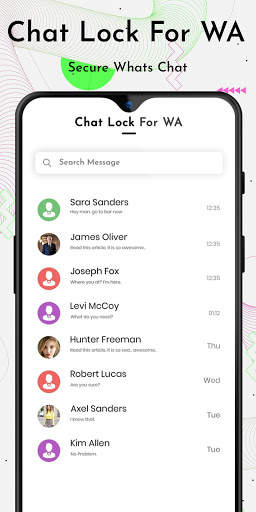 Chat Lock For WA : Secure Whats Chat screenshot 1