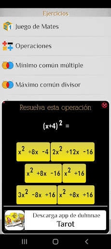Tutoriales de Mates screenshot 6