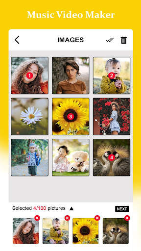 Photo video maker with music - screenshot 3