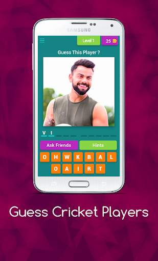 Guess Cricket Player screenshot 1
