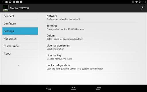Mocha TN5250 LITE screenshot 10