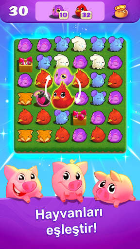Link Pets: 3 bulmaca oyunu maç screenshot 3