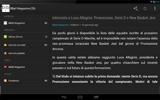 BBall Magazine - BASKET NEWS screenshot 5