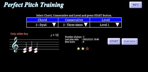 Perfect Pitch Training screenshot 1