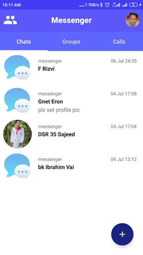 Messenger app screenshot 2