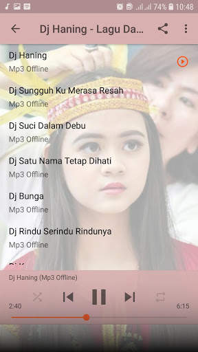 Dj Haning - Lagu Dayak Offline screenshot 3